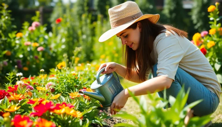 is it better to water plants in the morning or evening